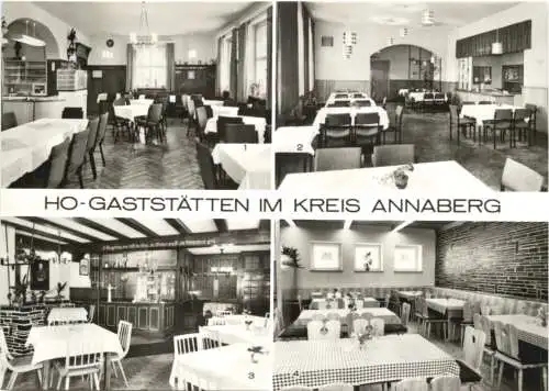 HO gaststätten im Kreis Annaberg -746914