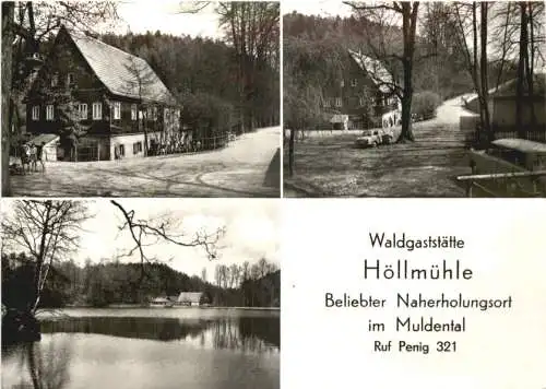 Penig in Sachsen - Waldgaststätte Höllmühle -747088