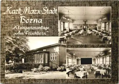 Karl-Marx-Stadt - Borna Kleingartenanlage -747184