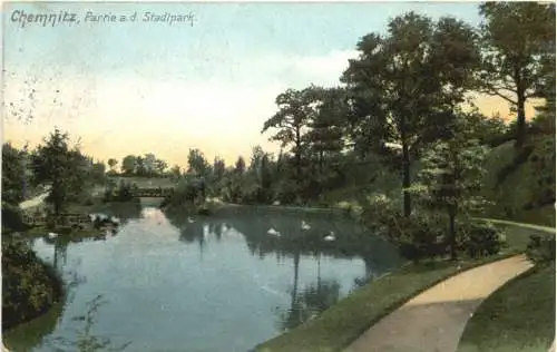 Chemnitz - Partie im Stadtpark -747198