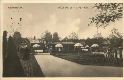Chemnitz - Milchgarten Stadtpark -747268