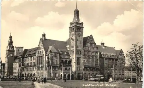 Karl-Marx-Stadt - Rathaus -747194