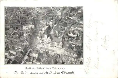 Chemnitz vom Ballon aus -747308