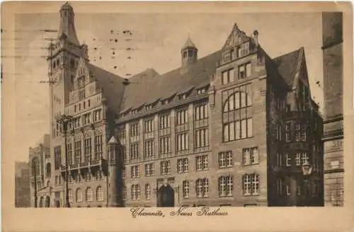 Chemnitz - Neues Rathaus -747232