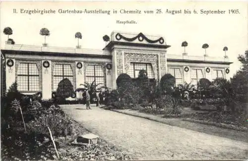 Chemnitz - II. Gartenbau Ausstellung 1905 -747294
