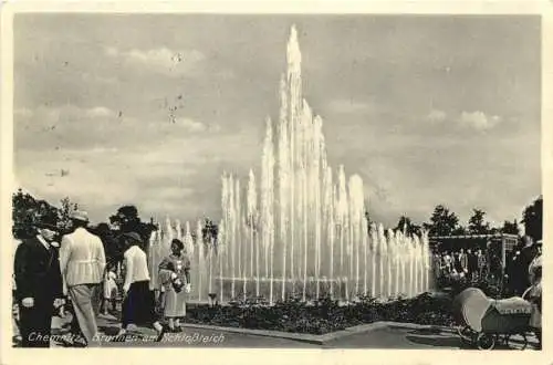 Chemnitz - Brunnen am Schlossteich -747242