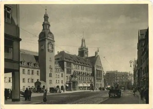 Chemnitz - Rathaus am Markt -747412