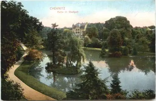 Chemnitz - Partie im Stadtpark -747256
