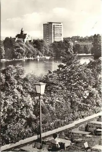 Karl-Marx-Stadt - Hochhaus am Schlossteich -747462