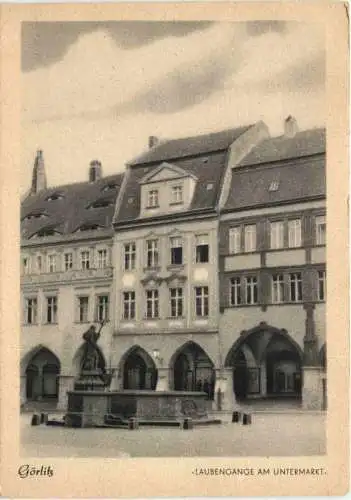 Görlitz - Laubengasse am Untermarkt -747520