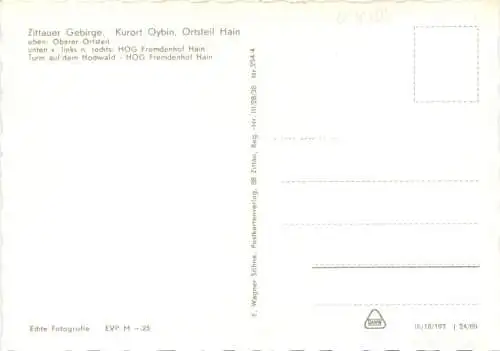 Gruß aus Hain - Oybin -747778