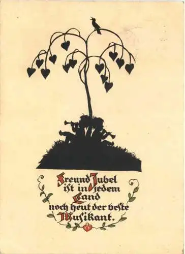 Pischke Karte - Scherenschnitt -748052