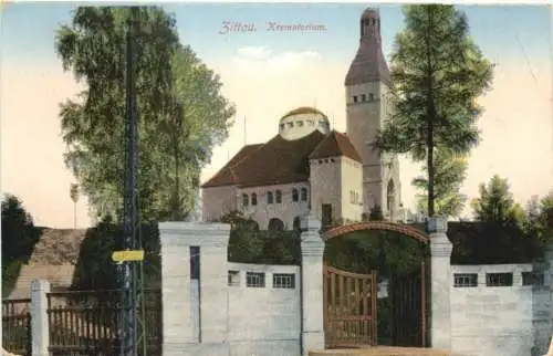Zittau in Sachsen - Krematorium -748086