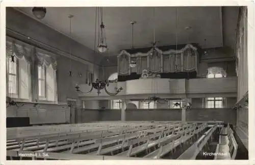 Herrnhut - Kirchensaal Orgel -748122