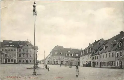 Bernstadt in Sachsen - Marktplatz -748150