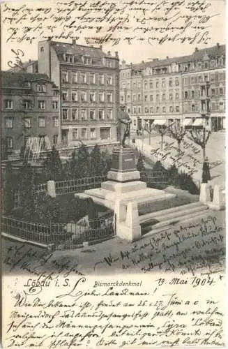 Löbau in Sachsen - Bismarckdenkmal -748282