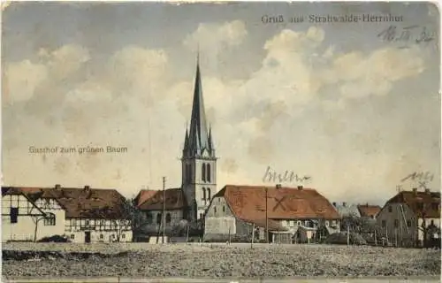 Gruß aus Strahwalde-Herrnhut -748226