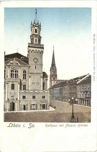 Löbau in Sachsen - Rathaus -748286
