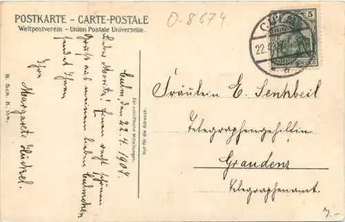 Culm - Rathaus - Westpreussen -748380