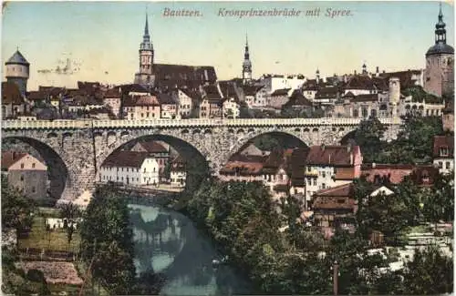 Bautzen - Kronprinzenbrücke -748426