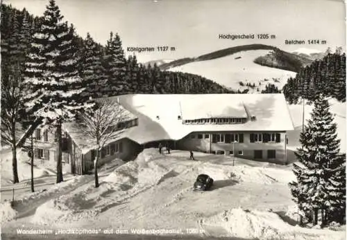 Todtmoos - Wanderheim Hochkopfhaus -748946