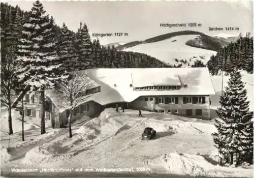 Todtmoos - Wanderheim Hochkopfhaus -749070