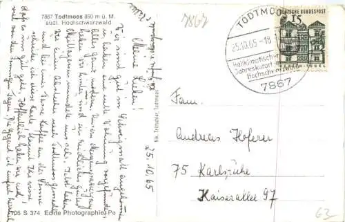 Todtmoos im Schwarzwald -749134