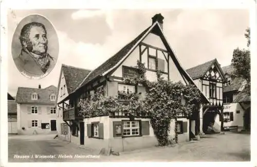 Hausen im Wiesental - Hebels Heimathaus -749588