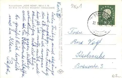 Hohe Möhr - Schwarzwald -749662