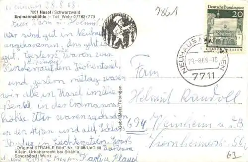 Hasel im Schwarzwald -749650