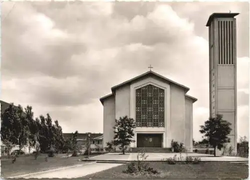 Weil am Rhein - Baustein Pax Christi Kirche -749878