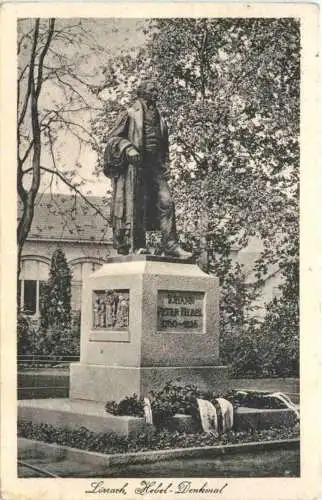 Lörrach - Hebel-Denkmal -749906