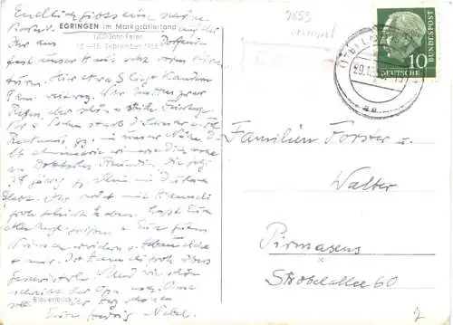 Egringen im Markgräflerland -749776