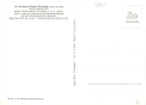 Kloster Weitenau über Lörrach -749816