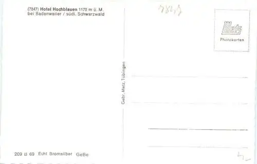 Hotel Hochblauen bei Badenweiler -750240