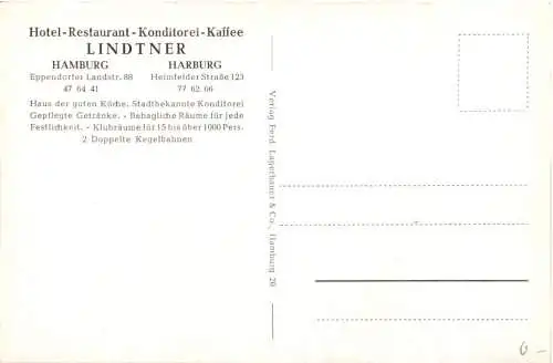 Hamburg - Harburg - Restaurant Lindtner -750474