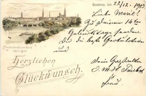 Hamburg - Litho -750390