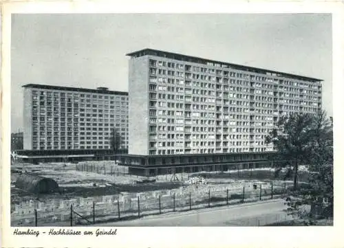 Hamburg - Hochhäuser am Grindel -750430