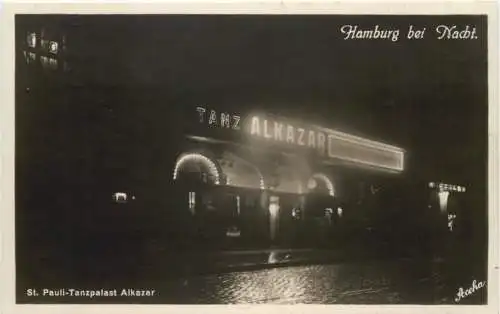 Hamburg - St. Pauli - Tanzpalast Alkazar -750552