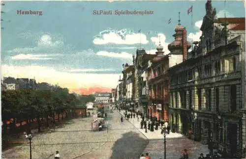 Hamburg - St. PAuli - Spielbudenplatz -750546