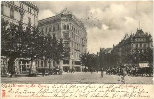 Hamburg - St. Georg - Steinthorplatz -750640