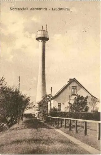 Nordseebad Altenbruch - Leuchtturm -750822