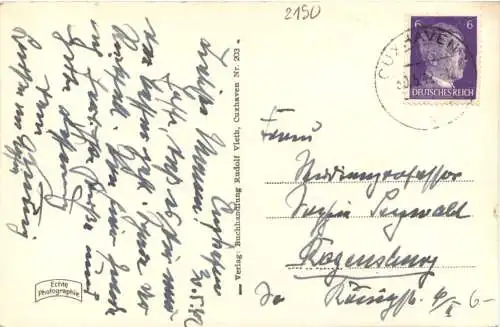 Nordseebad Cuxhaven - Seedeich bei Sturmflut -750840