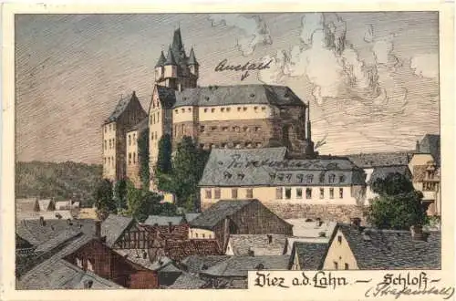 Diez an der Lahn . Schloß -750996