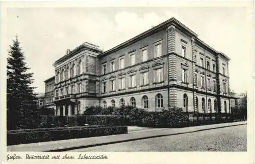 Giessen - Universität mit chem. Laboratorium -751180