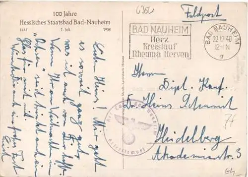 100 Jahre Bad Nauheim - Postkutsche -751494