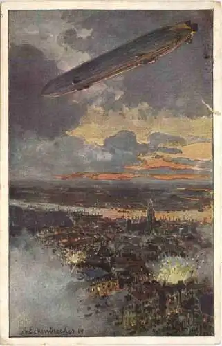 Zeppelin über Antwerpen -751698