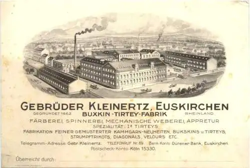 Euskirchen - Gebrüder Kleinertz Fabrik -751714