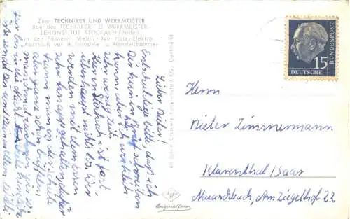 Stockach - Werkmeister Lehrinstitut -751742
