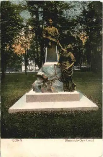 Bonn - Simrock-Denkmal -751806